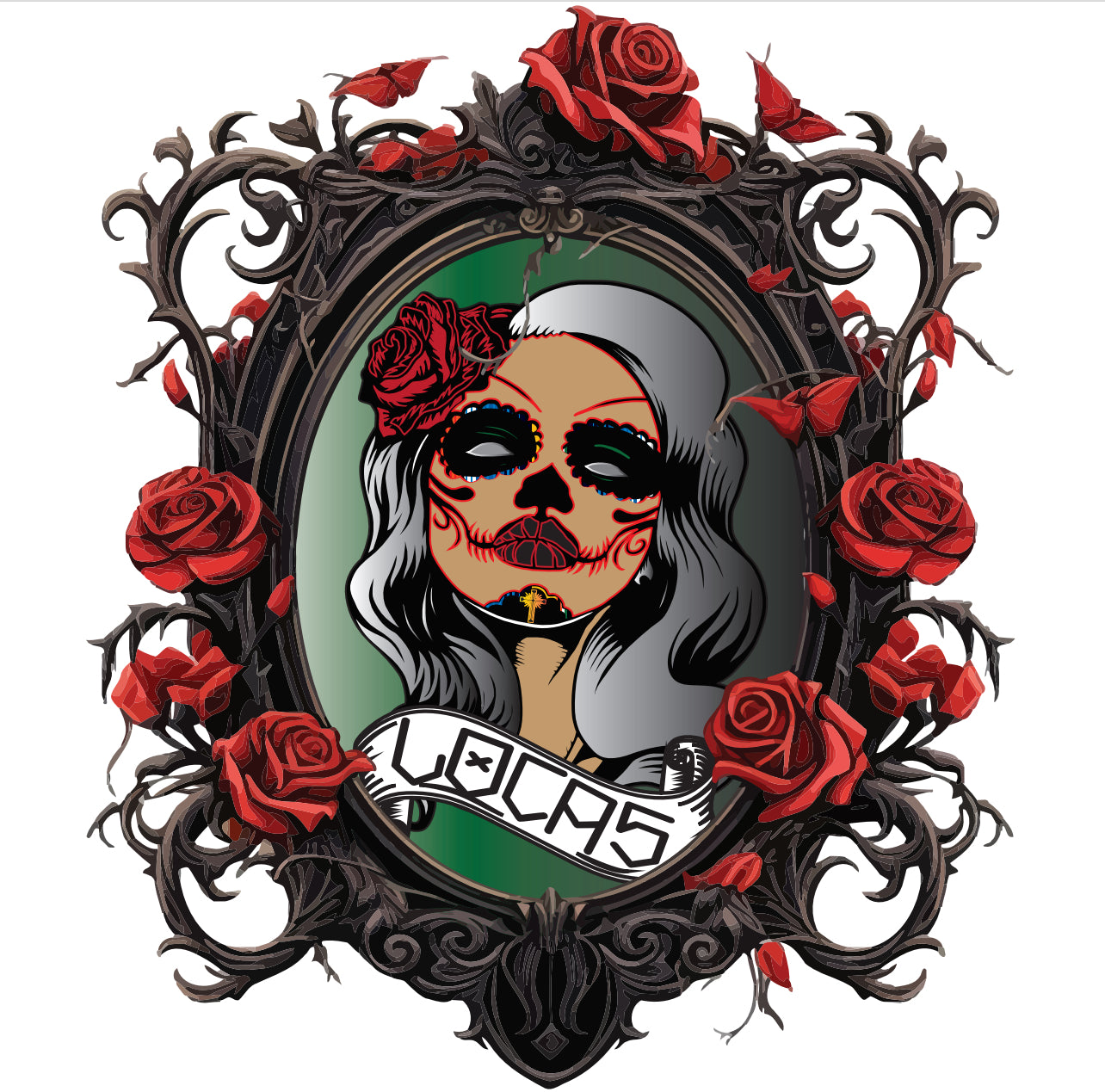 La Muerta (Crop Hoodie)