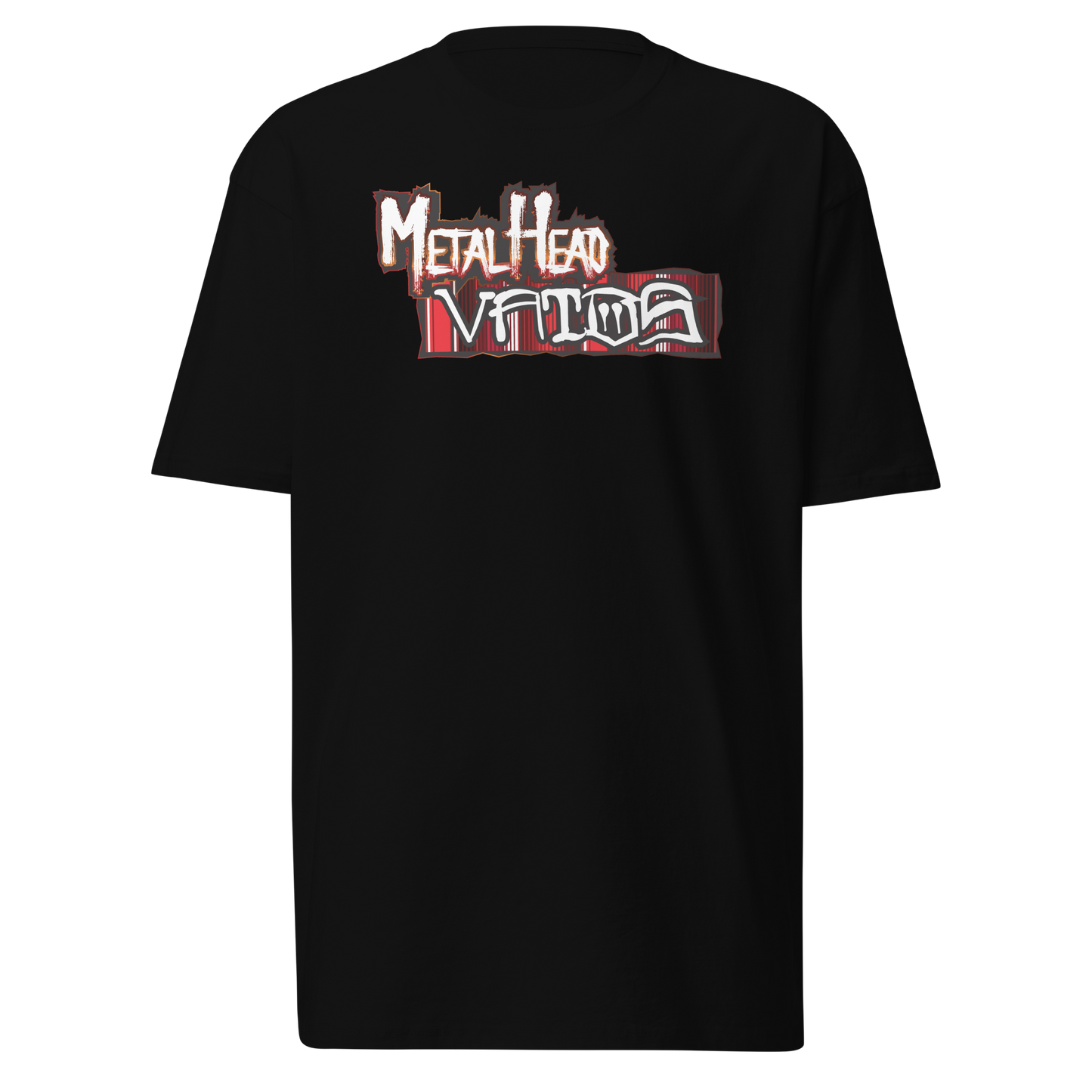 Metalhead Vatos Tee (Sangre Serape)