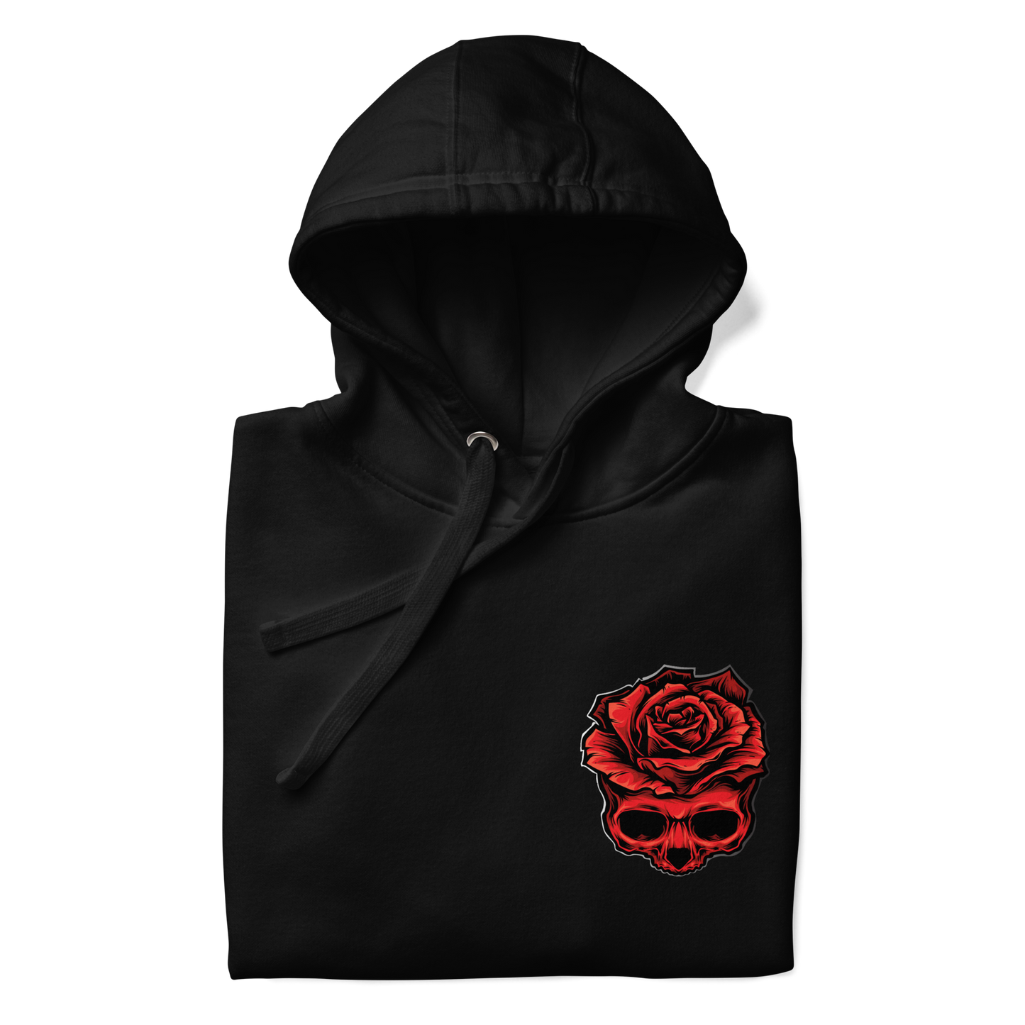 Metalhead Vatos Skull & Rose Hoodie