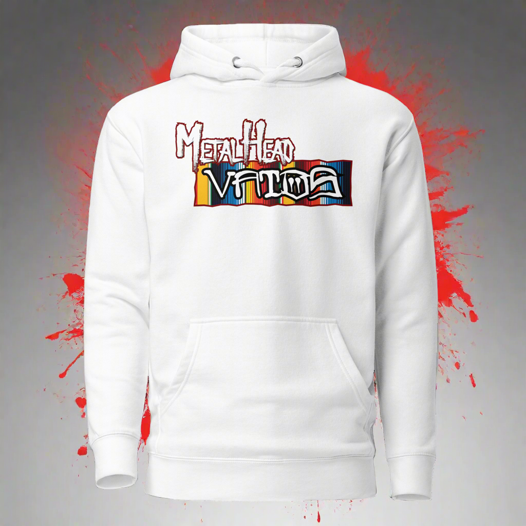 Metalhead Vatos Hoodie (Traditional Serape)