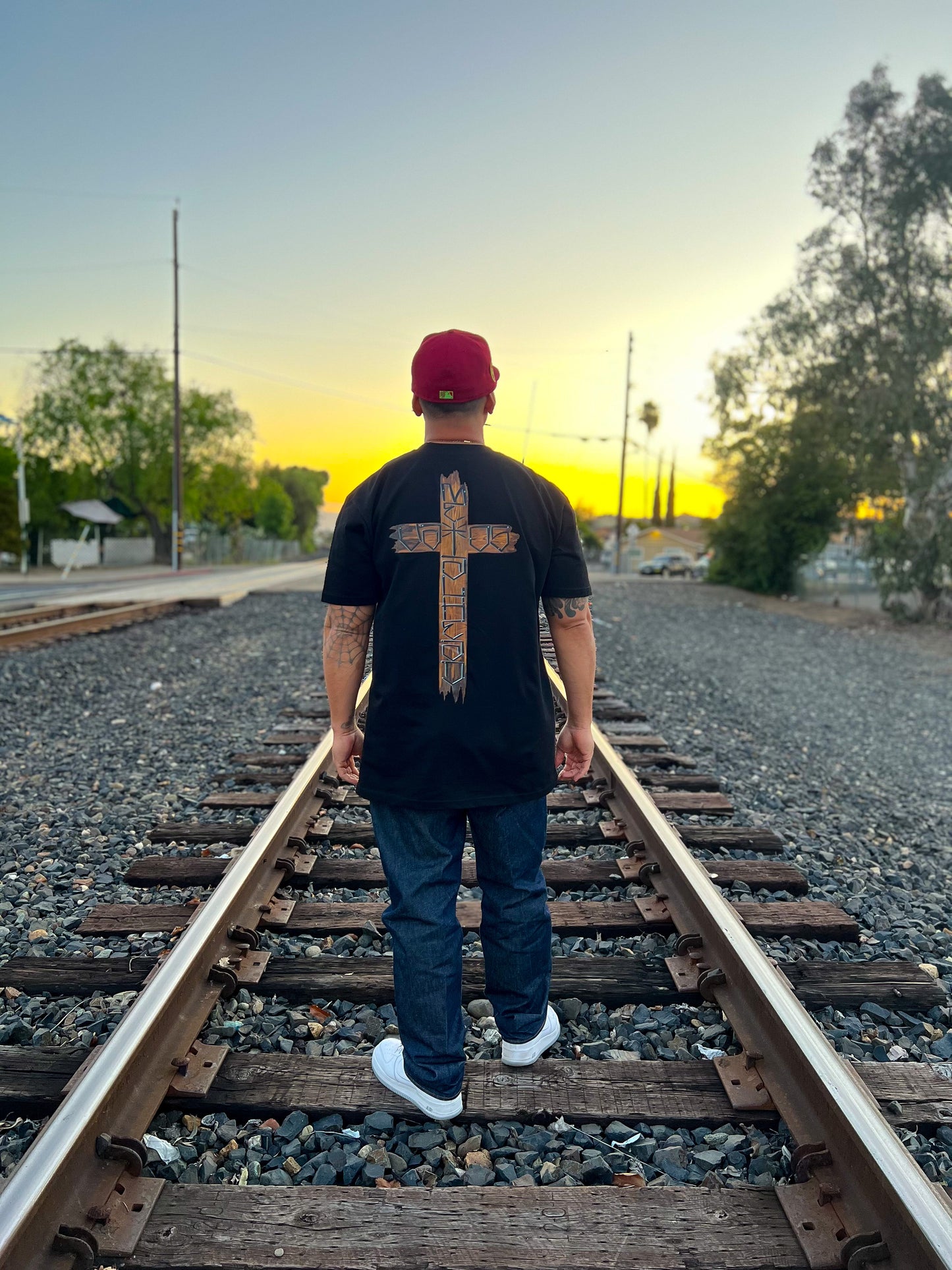 Metalhead Vatos Crucifix