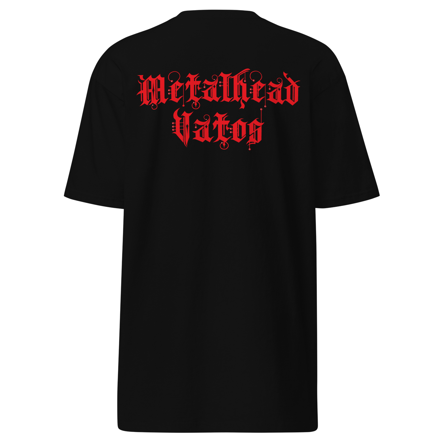 Metalhead Vatos Skull & Rose Tee