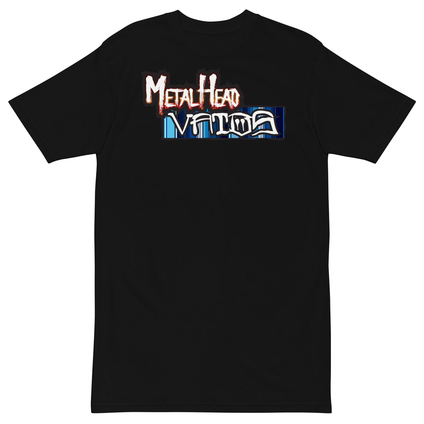 MetalHead Vatos Tee (Dodger Blue Serape)