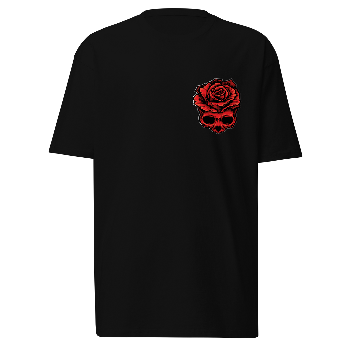 Metalhead Vatos Skull & Rose Tee