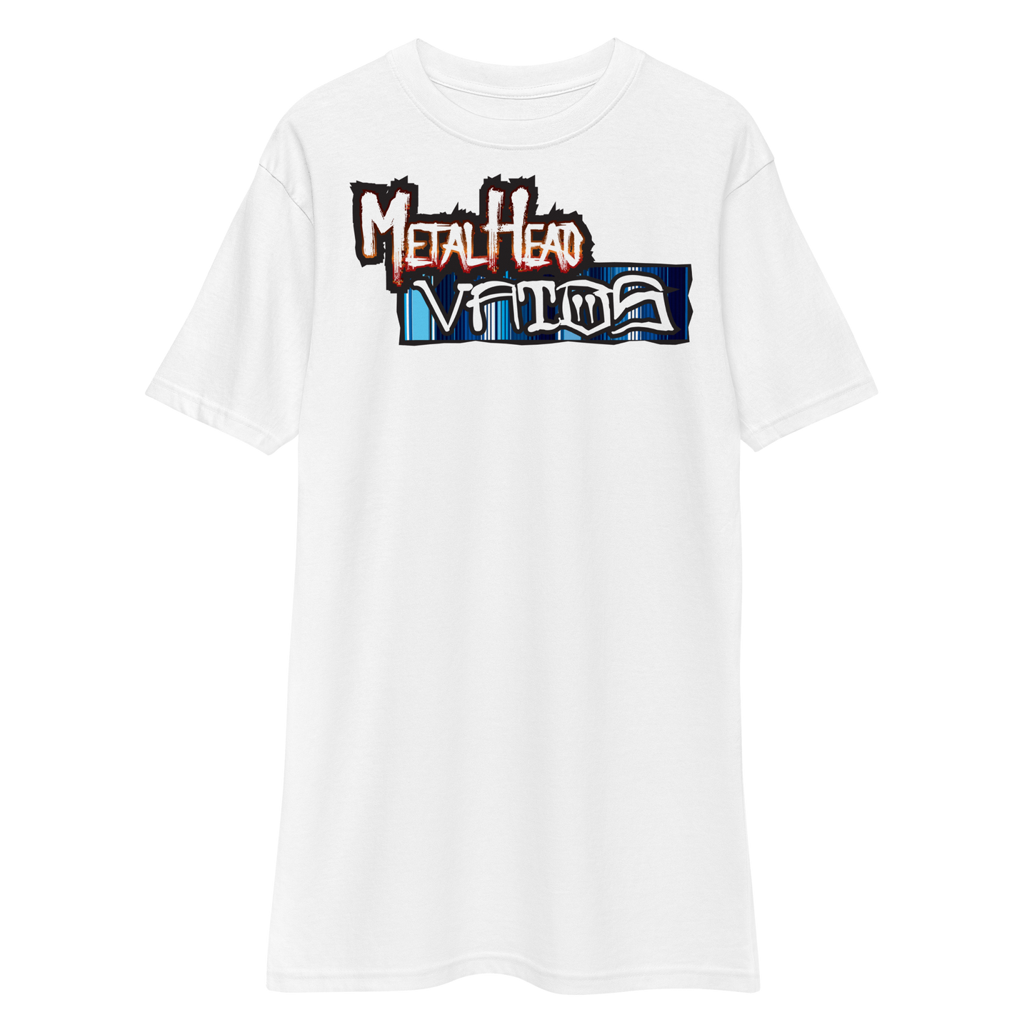 MetalHead Vatos Tee (Dodger Blue Serape)