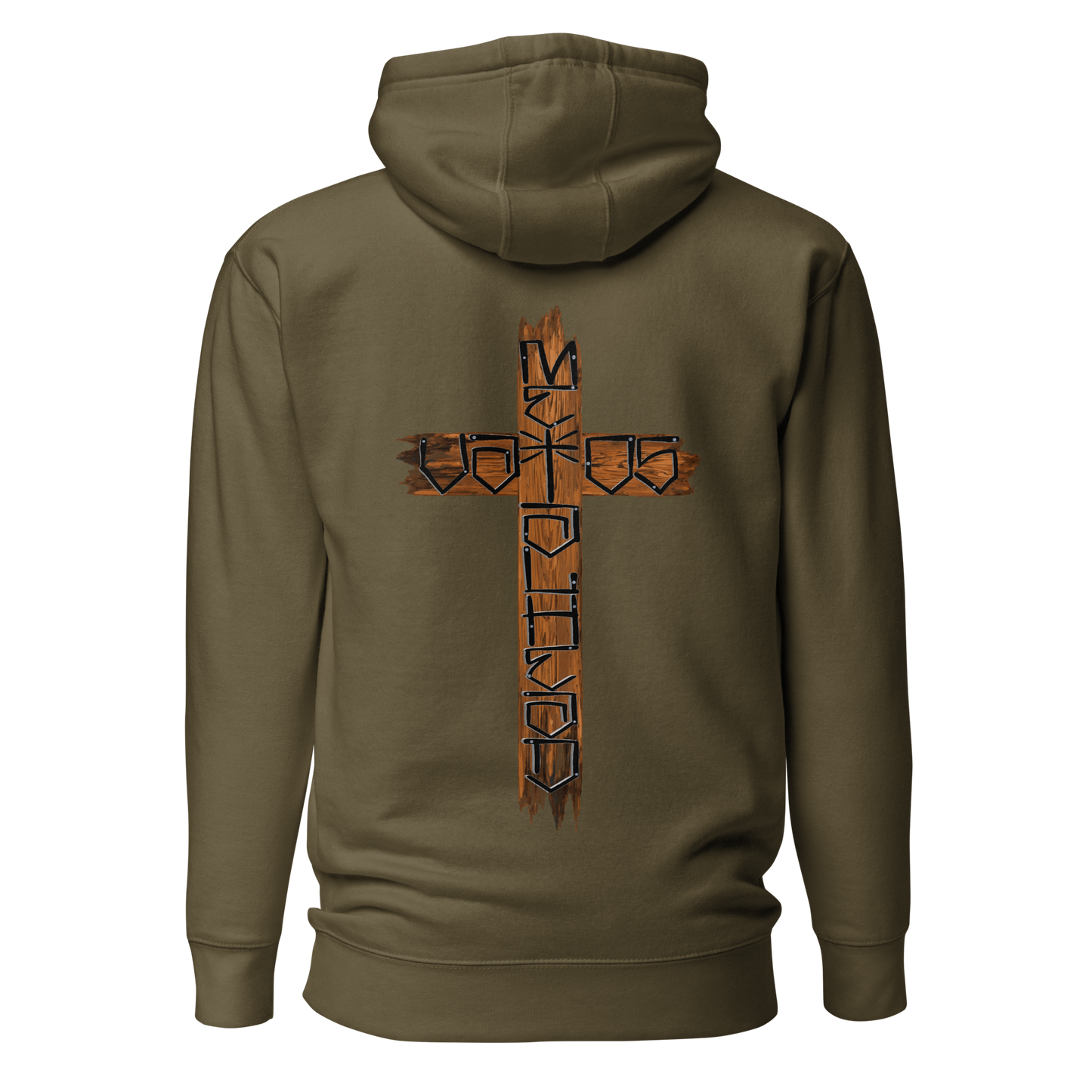 Metalhead Vatos (crucifix hoodie)