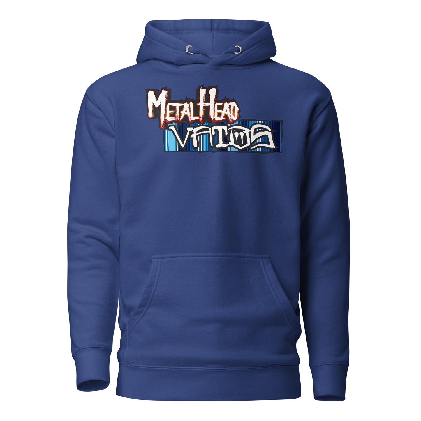 Metalhead Vatos Hoodie (Dodger Blue Serape)