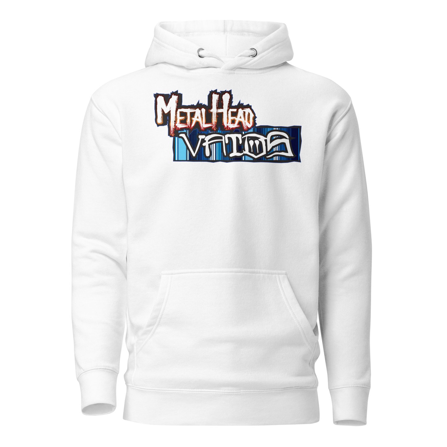 Metalhead Vatos Hoodie (Dodger Blue Serape)