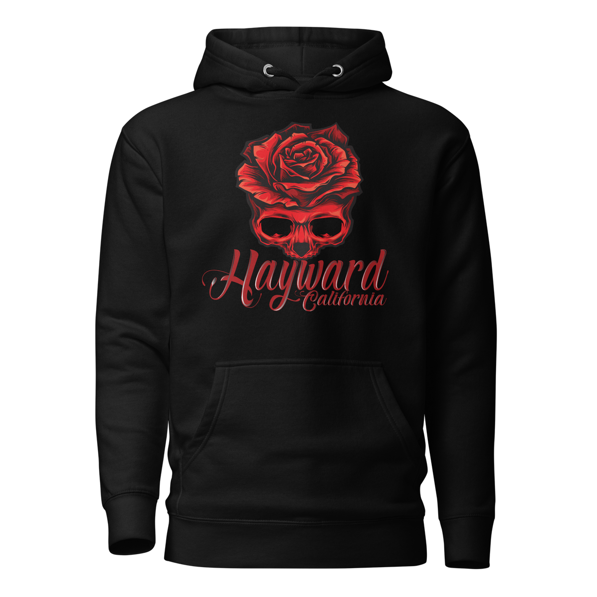Hayward Rose Skull Hoodie