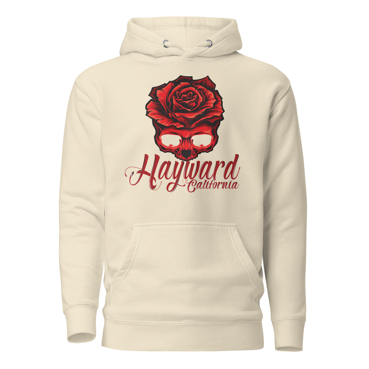 Hayward Rose Skull Hoodie