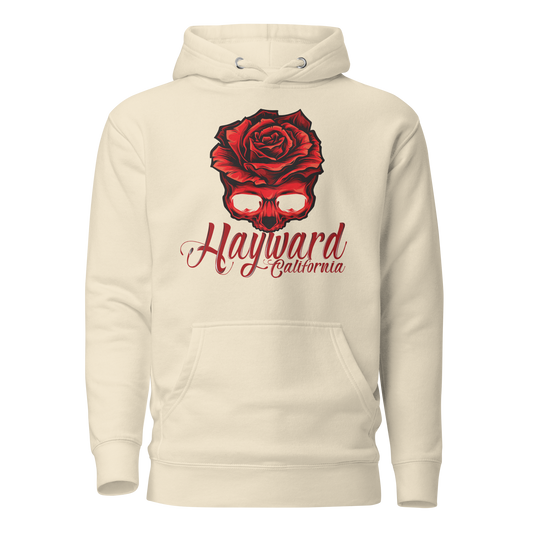Hayward Rose Skull Hoodie
