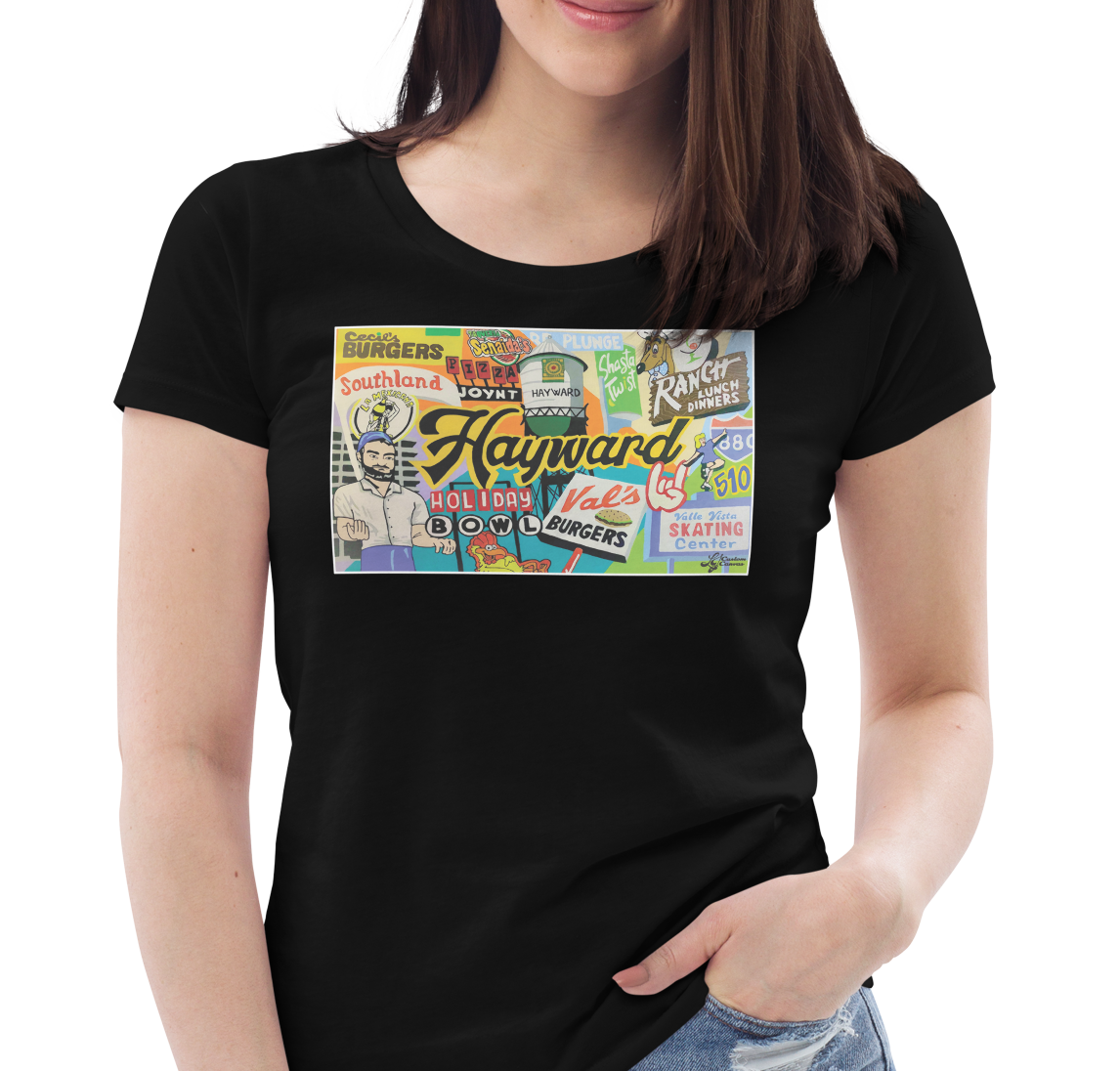 Hayward Nostalgic Womans Tee